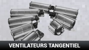 Ventilateurs Tangentiels Fergas à Deux Ventilateurs ø 80 Mm